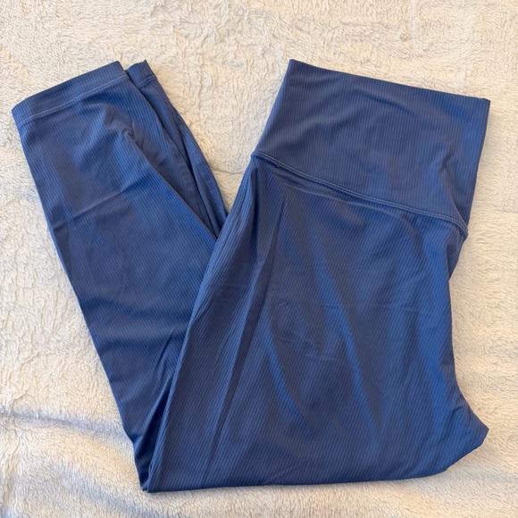 lululemon athletica Ribbed Blue Leggings - Picture 4 of 8